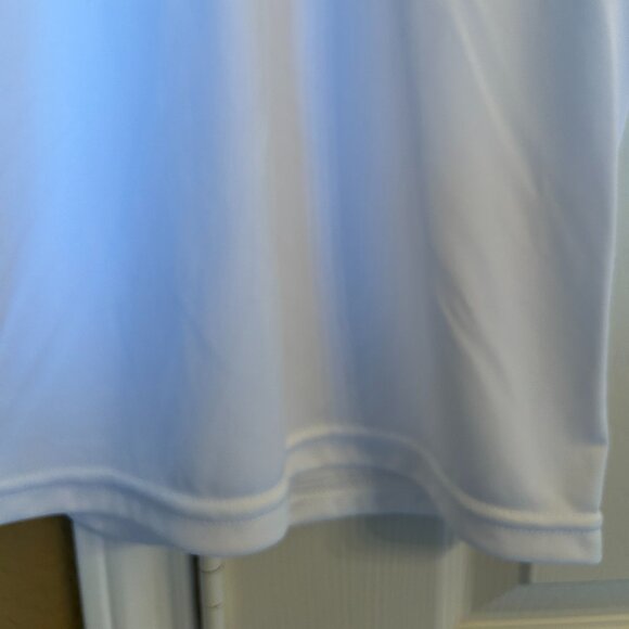 PG (Perfect Game) Baseball Dry Excel V-Neck White Shirt - Girl's Large - Picture 4 of 6